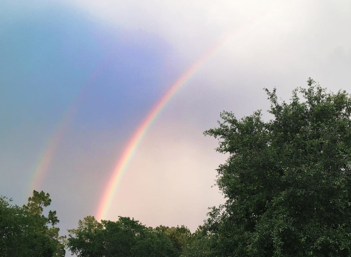 Double rainbow meaning